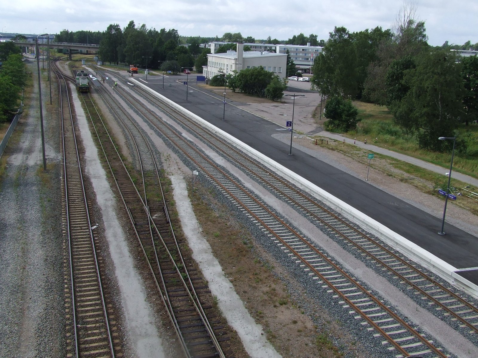 Hanko Railway station - Hanko centre