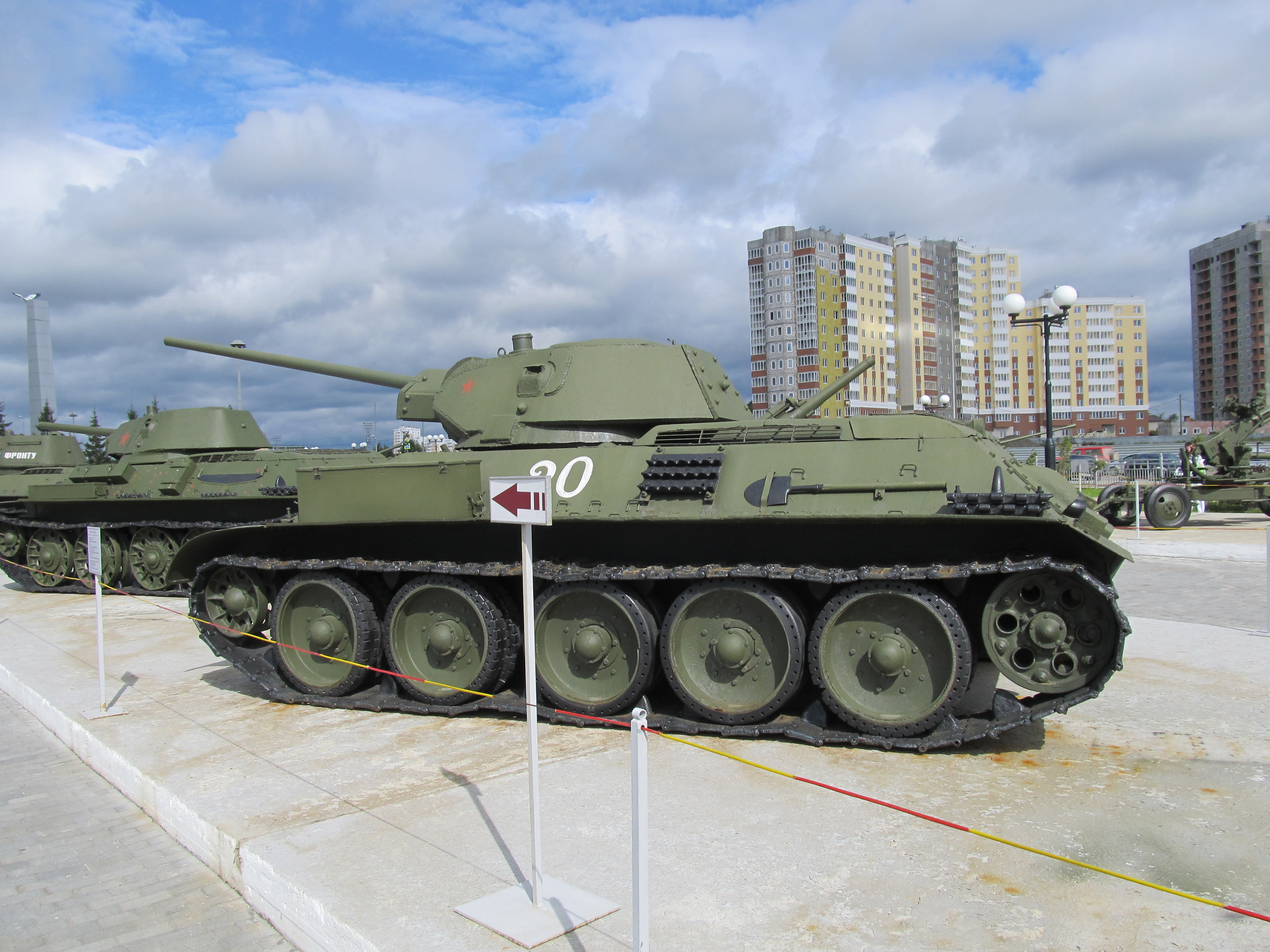 Средний танк Т-34-57 - Верхняя Пышма
