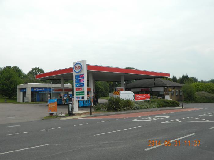 Esso Petrol Station A5 Dordon Petrol Gas Station