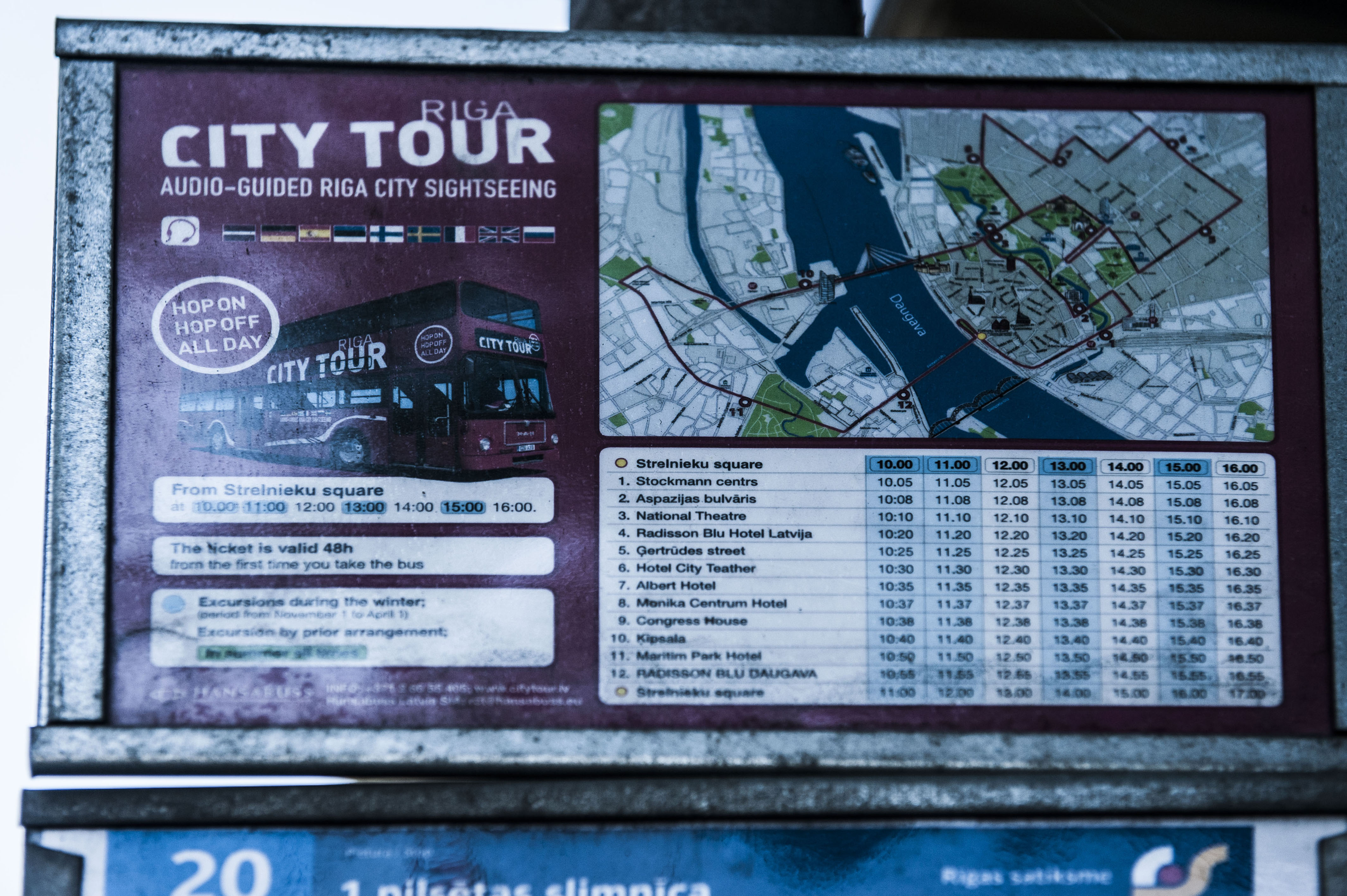 Trolleybus stop 