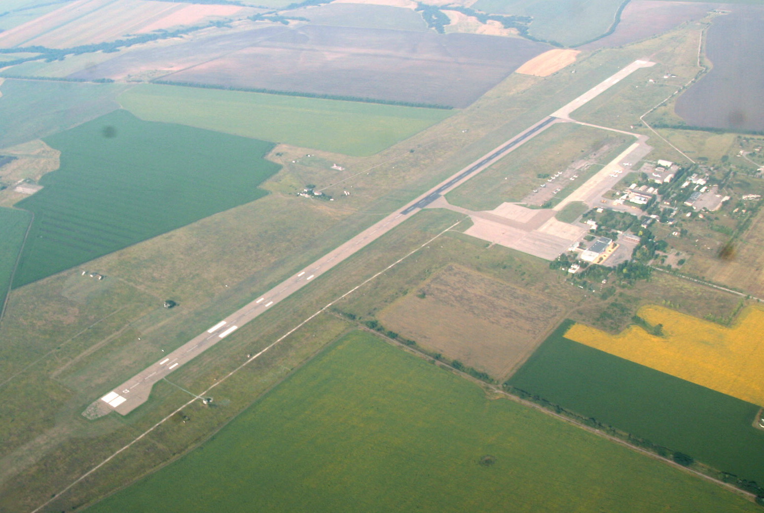 Ruined Luhansk Airport