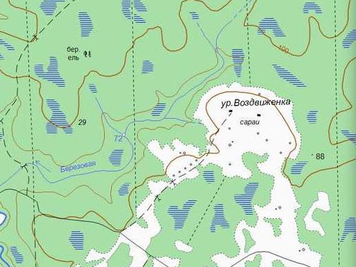 Воздвиженка челябинская область карта