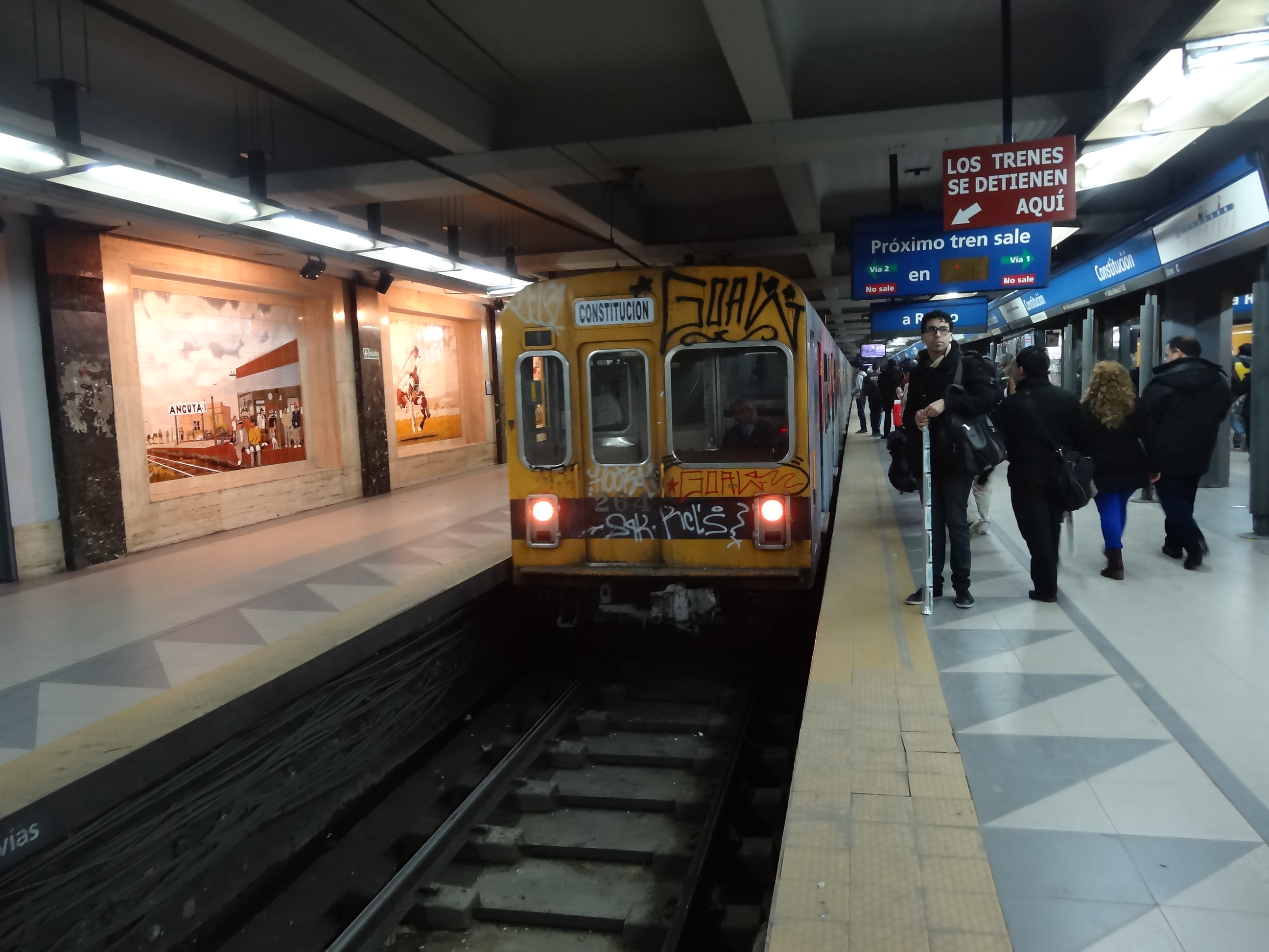 Estación Constitución - Línea C de Subtes - Buenos Aires
