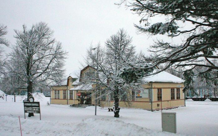 Nurmes, Railway station, Finland - Nurmes centre