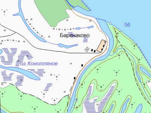 Монастырское озеро в енисейске карта