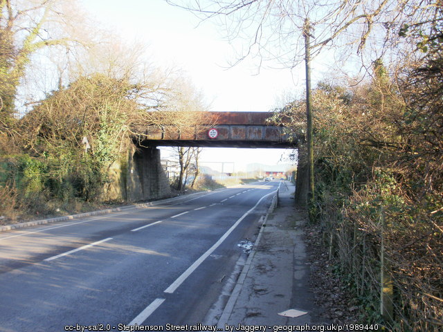 Stephenson Street Railway Bridge - Newport