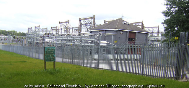 Cellarhead Electricity Substation