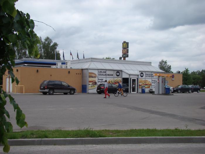 Gas Station Statoil Jelgava Brivibas Boulevard 1