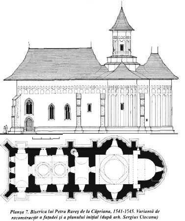 Mănăstirea Căpriana - Căpriana