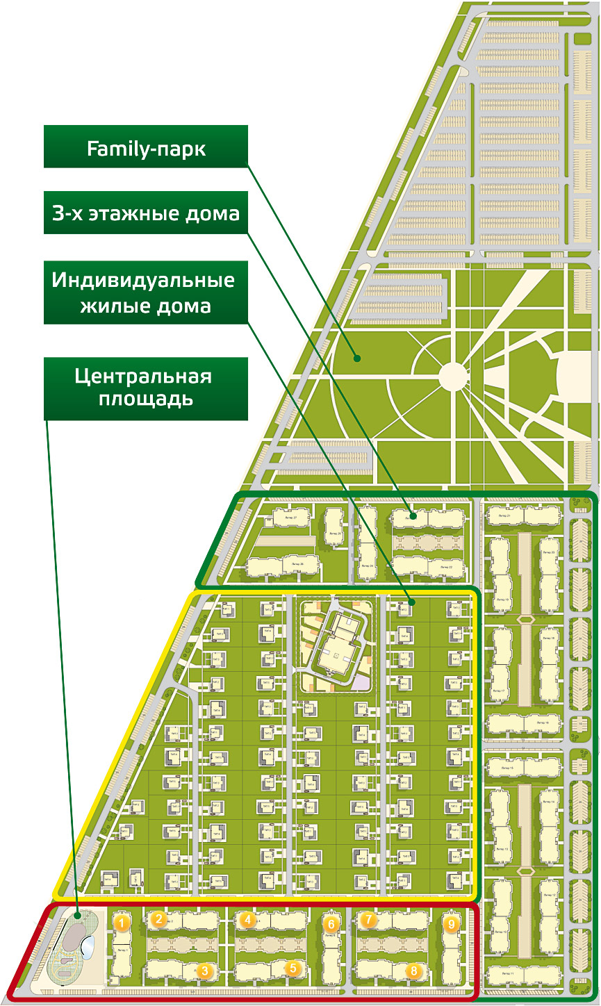 Карта жк европея краснодар