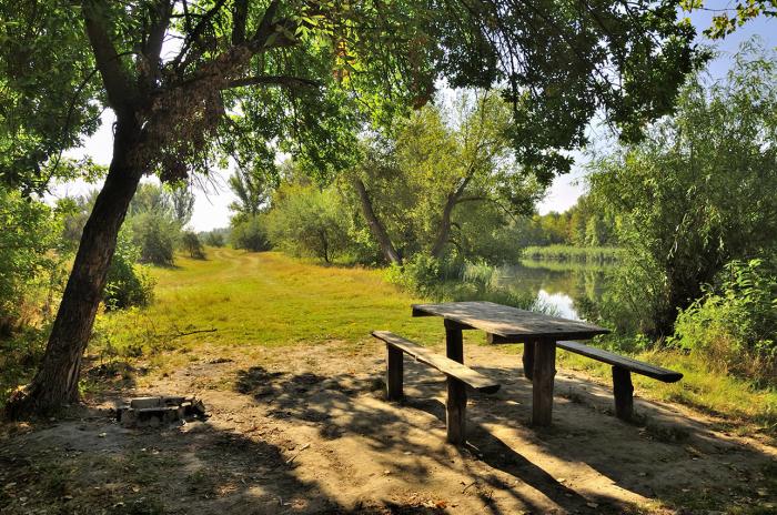 Фото Лавочки В Деревне