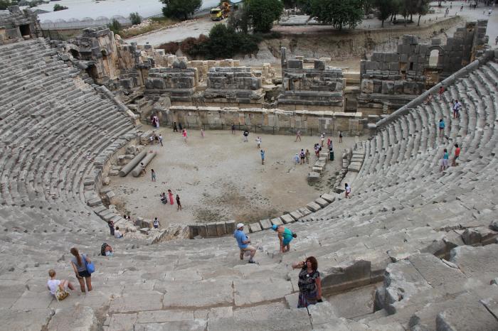 Roman theatre of Myra - Demre (Kale)