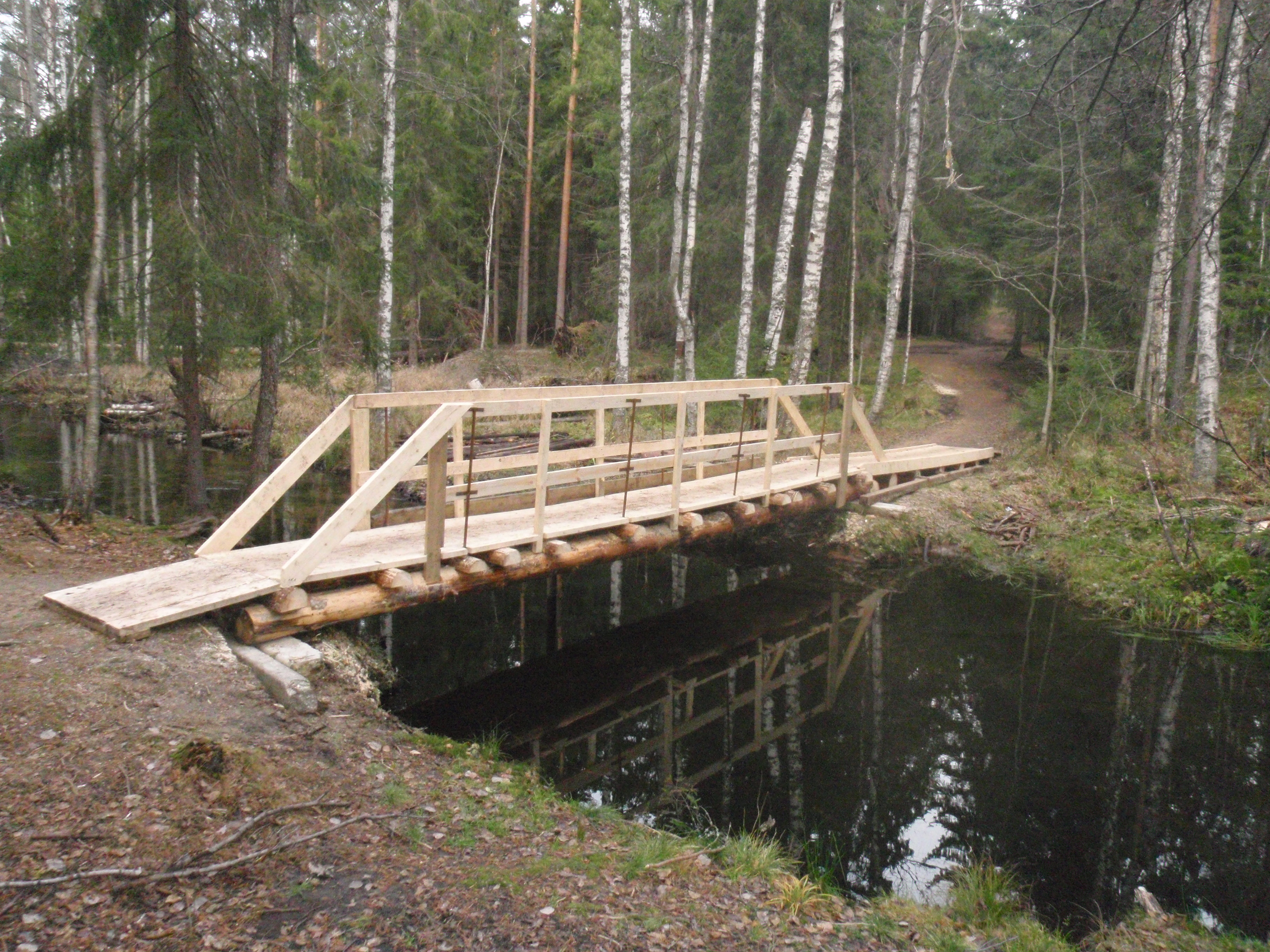 Мост через ручей Полазна