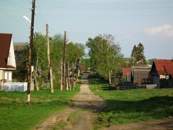 Деревня павловское