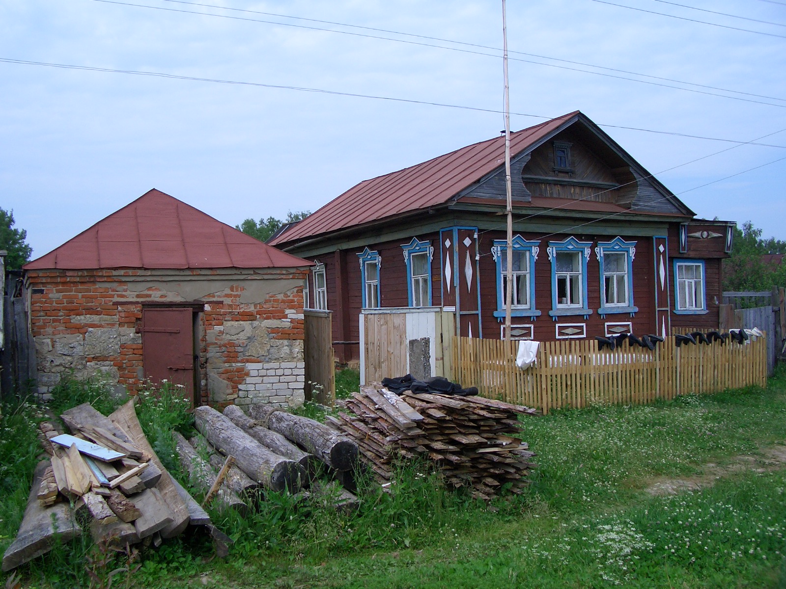 Деревня большое ново