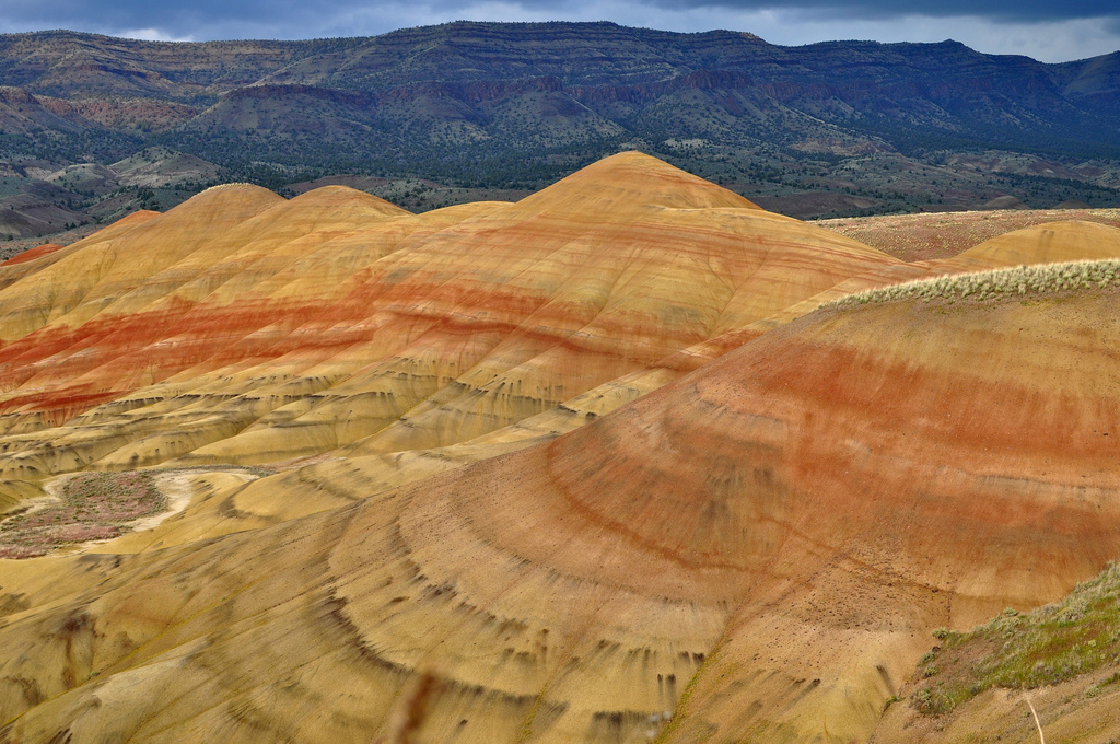 John Day Fossil Beds National Monument Painted Hills Unit memorial