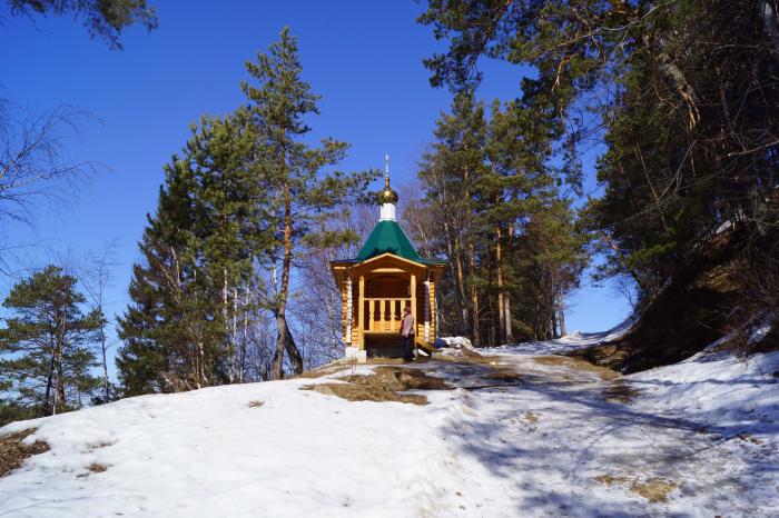 Часовня памяти в Карелии