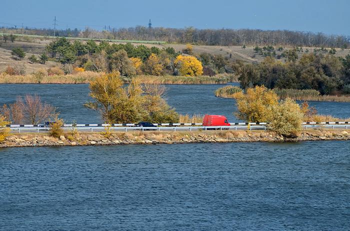 Водохранилище в городе орск