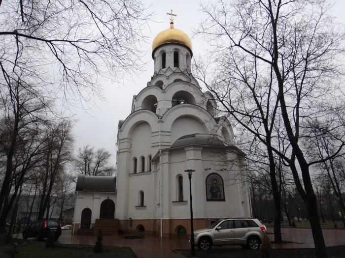 Храм виктора воина в котельниках расписание