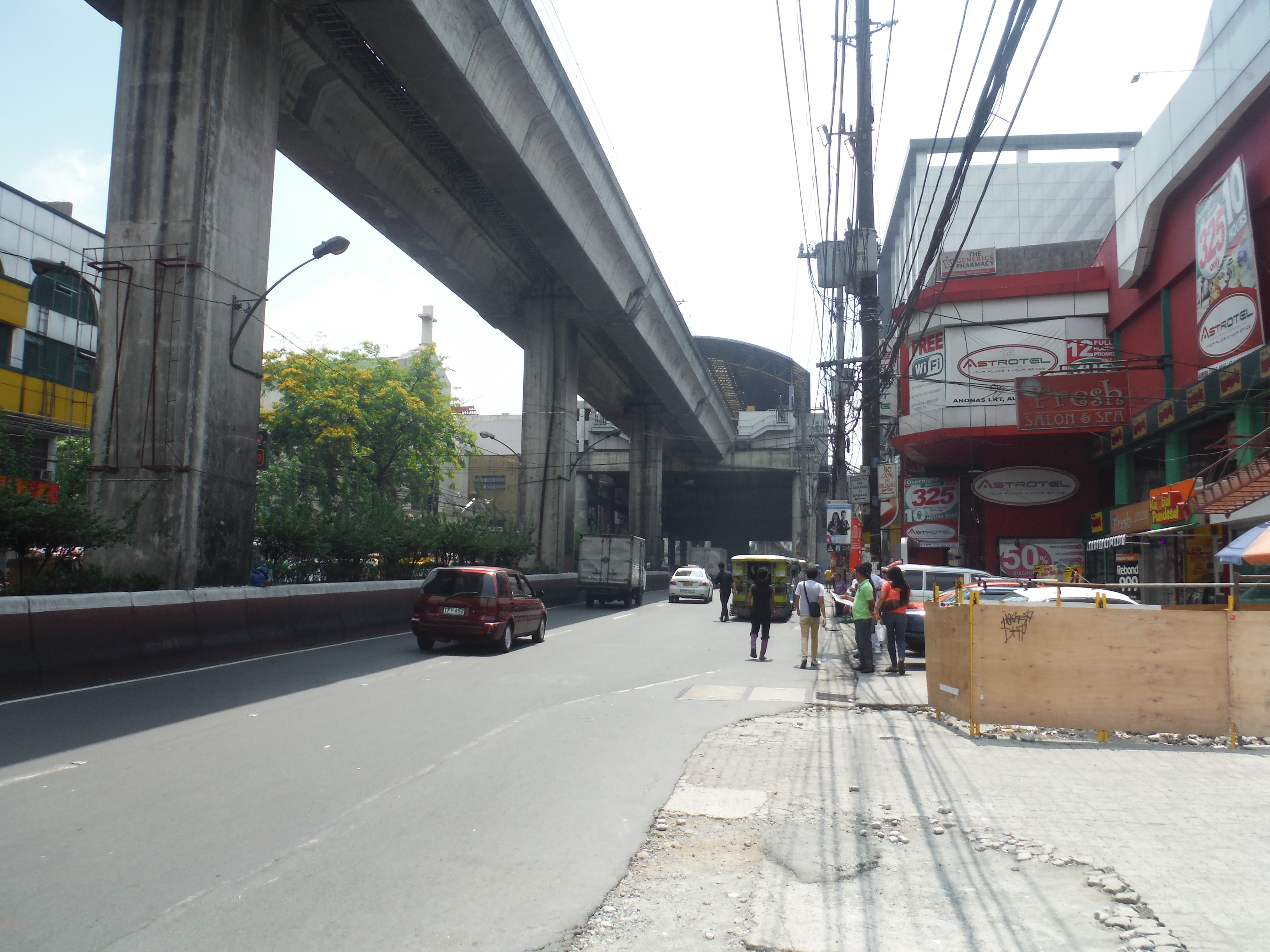 Lrt 2 Anonas Station Quezon City