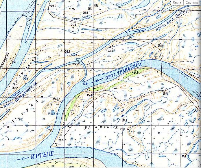 Карта реки иртыш омской области на карте