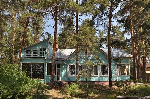 House at Sungul lake where lived German industrial physicist Nikolaus Riehl