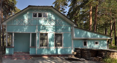 House at Sungul lake where lived German industrial physicist Nikolaus Riehl