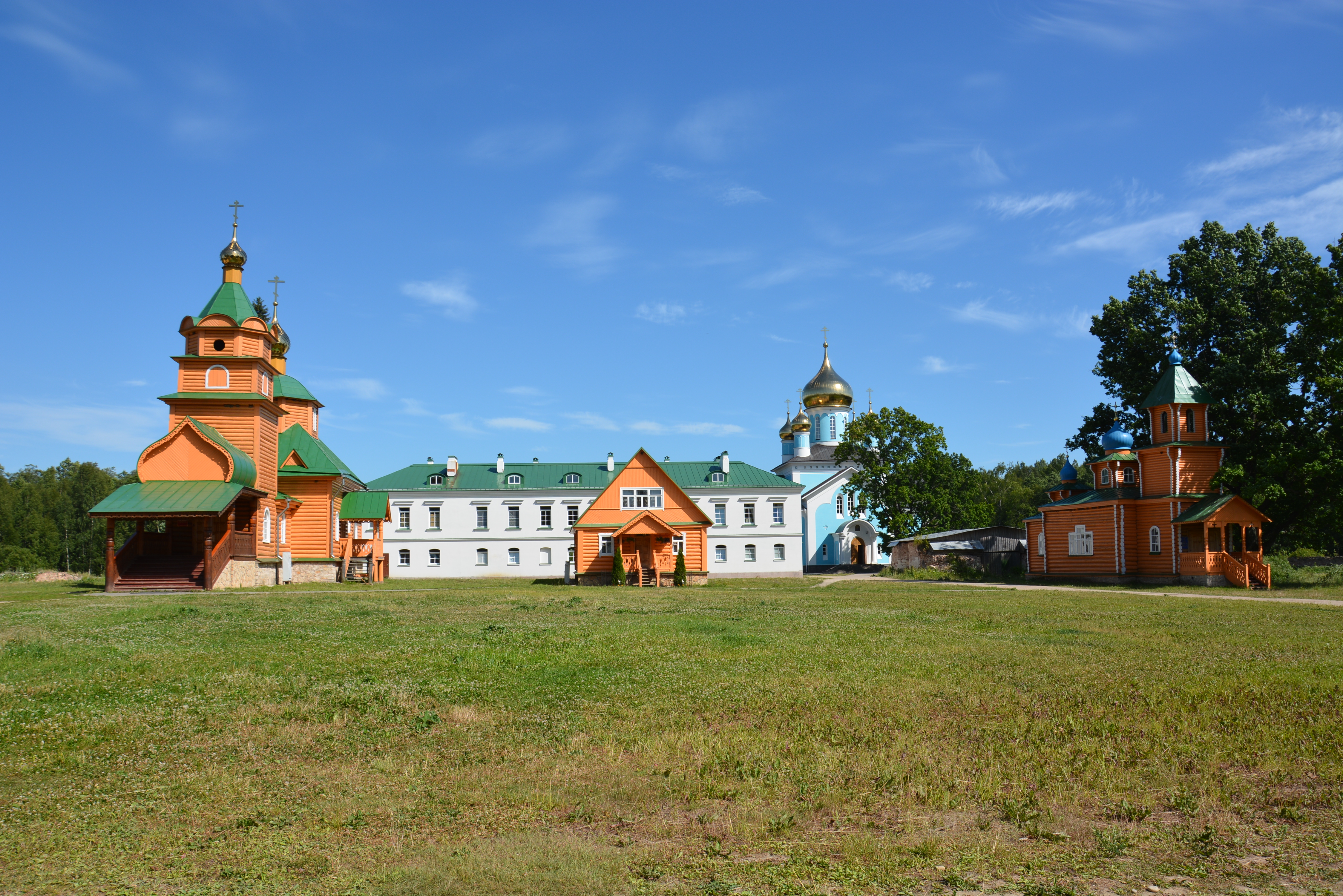 Мала пустынь. Никандрова пустынь монастырь в Псковской области. Никандрова Свято-Благовещенская пустынь. Никандрова пустынь Порхов. Благовещенский Никандровский монастырь.