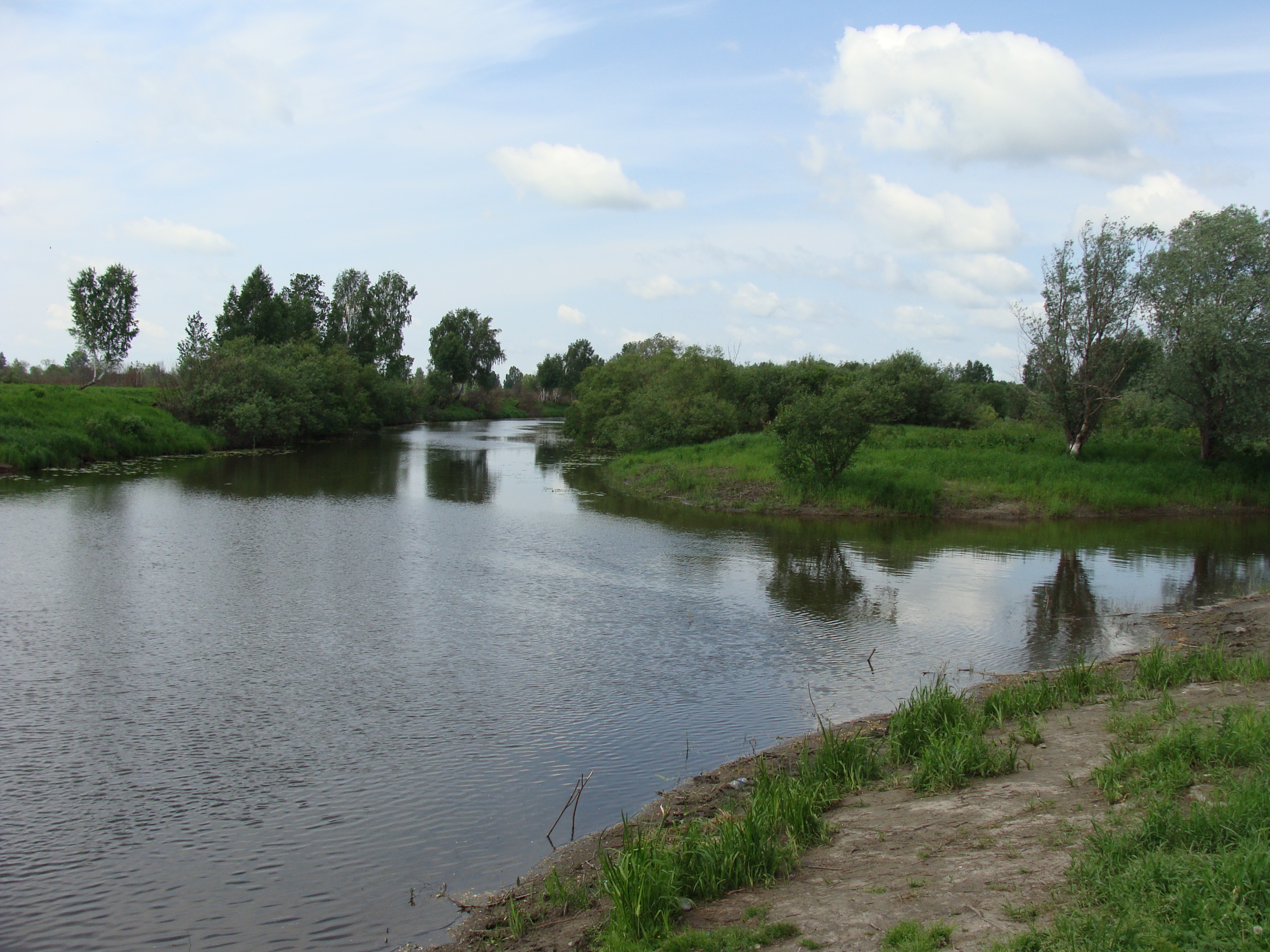 Уень река Новосибирская область