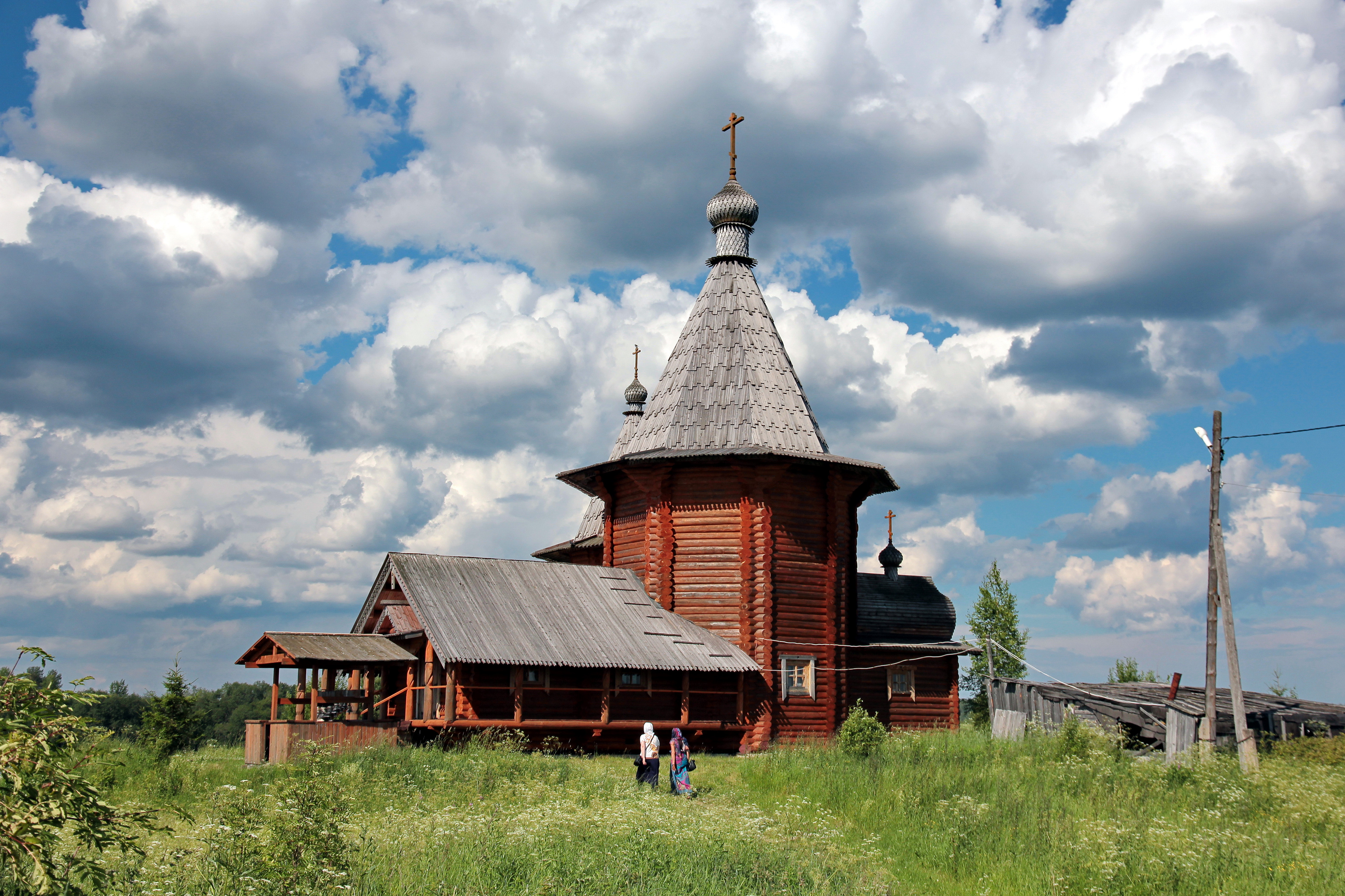 Деревня Погост Карелия