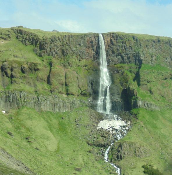 Bjarnarfoss waterfall