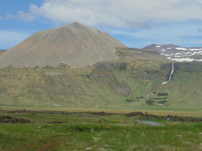 Bjarnarfoss waterfall