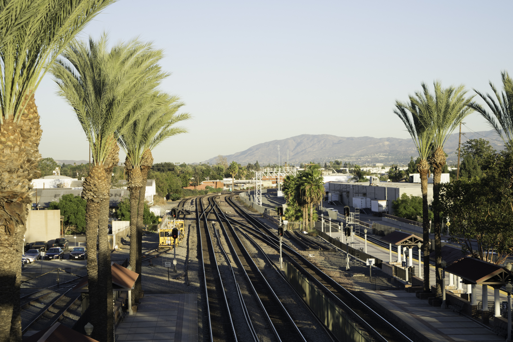 Fullerton Amtrak / Metrolink Station Fullerton, California
