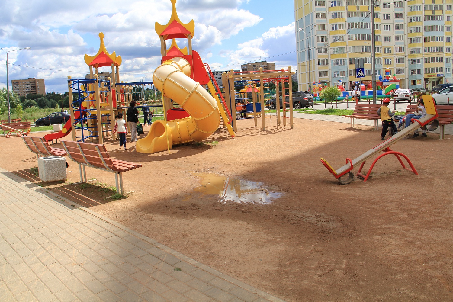 Мытищи старый Большевик детская площадка