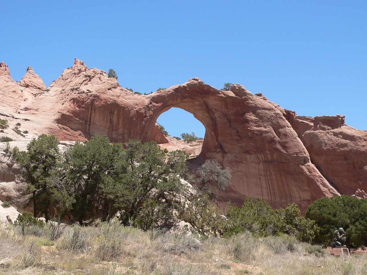 Window Rock natural bridge Window Rock, Arizona