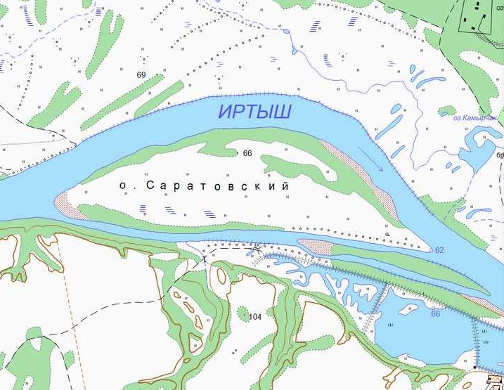 Зеленый остров саратов карта