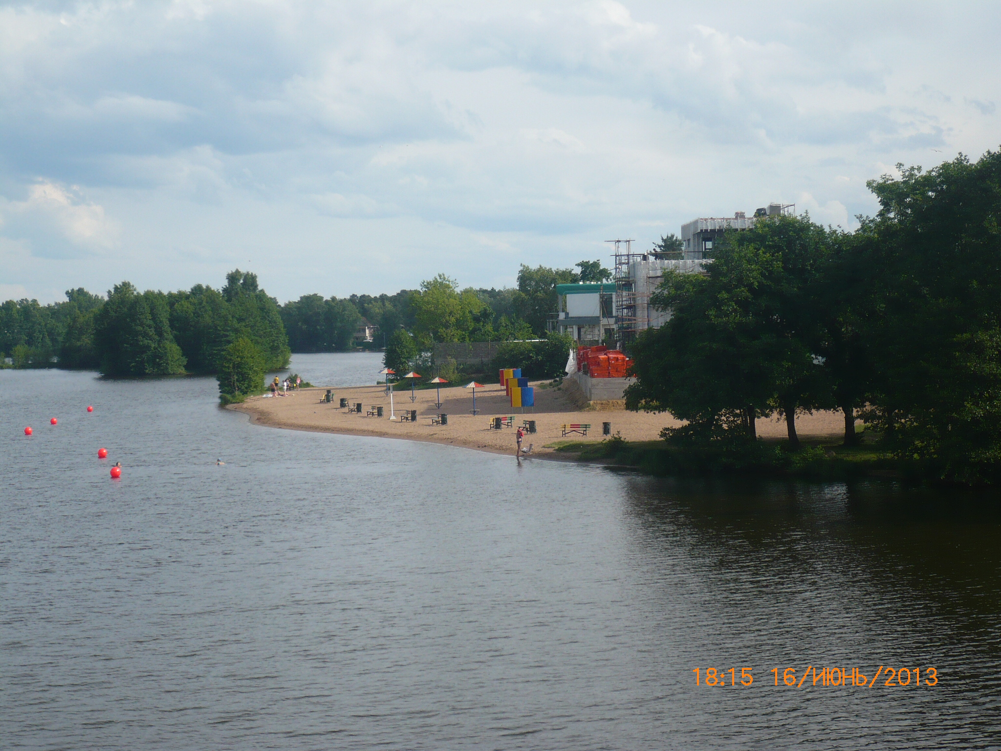 Офицерский пляж в Сестрорецке