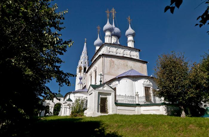 Храм в палехе крестовоздвиженский