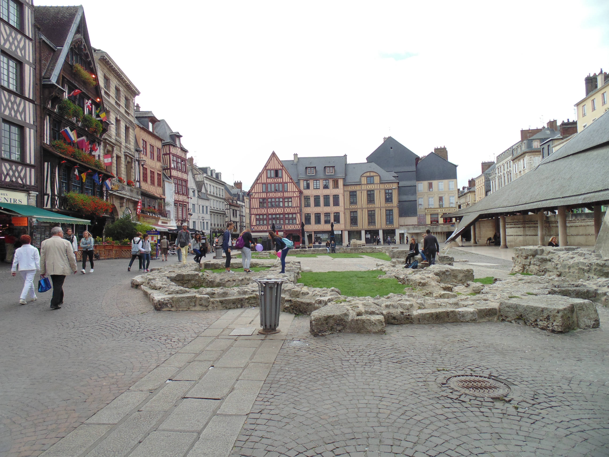 Place du Vieux Marché - Old Market square - Rouen