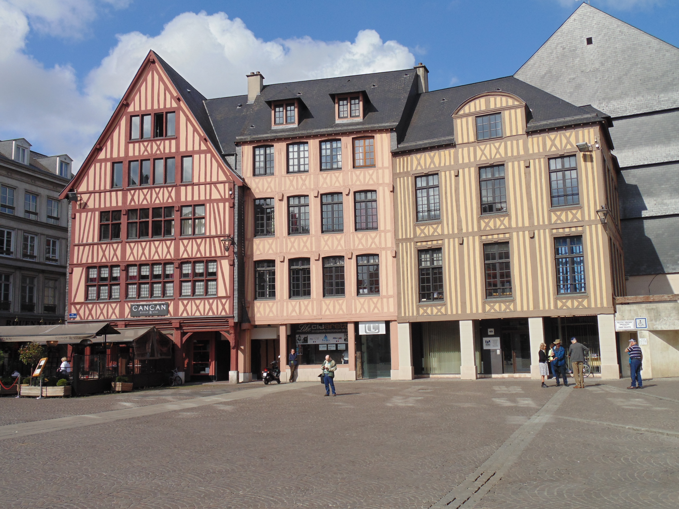Place du Vieux Marché - Old Market square - Rouen