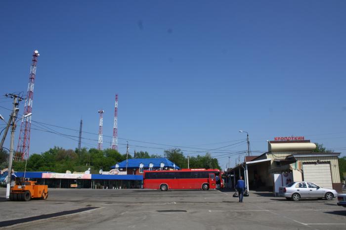 Автобусы казанская кропоткин