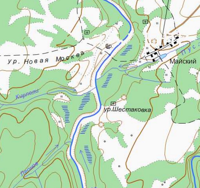 Карта яйского района кемеровской области подробная