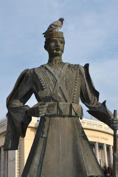 Statue of Pavlos Melas Thessaloniki