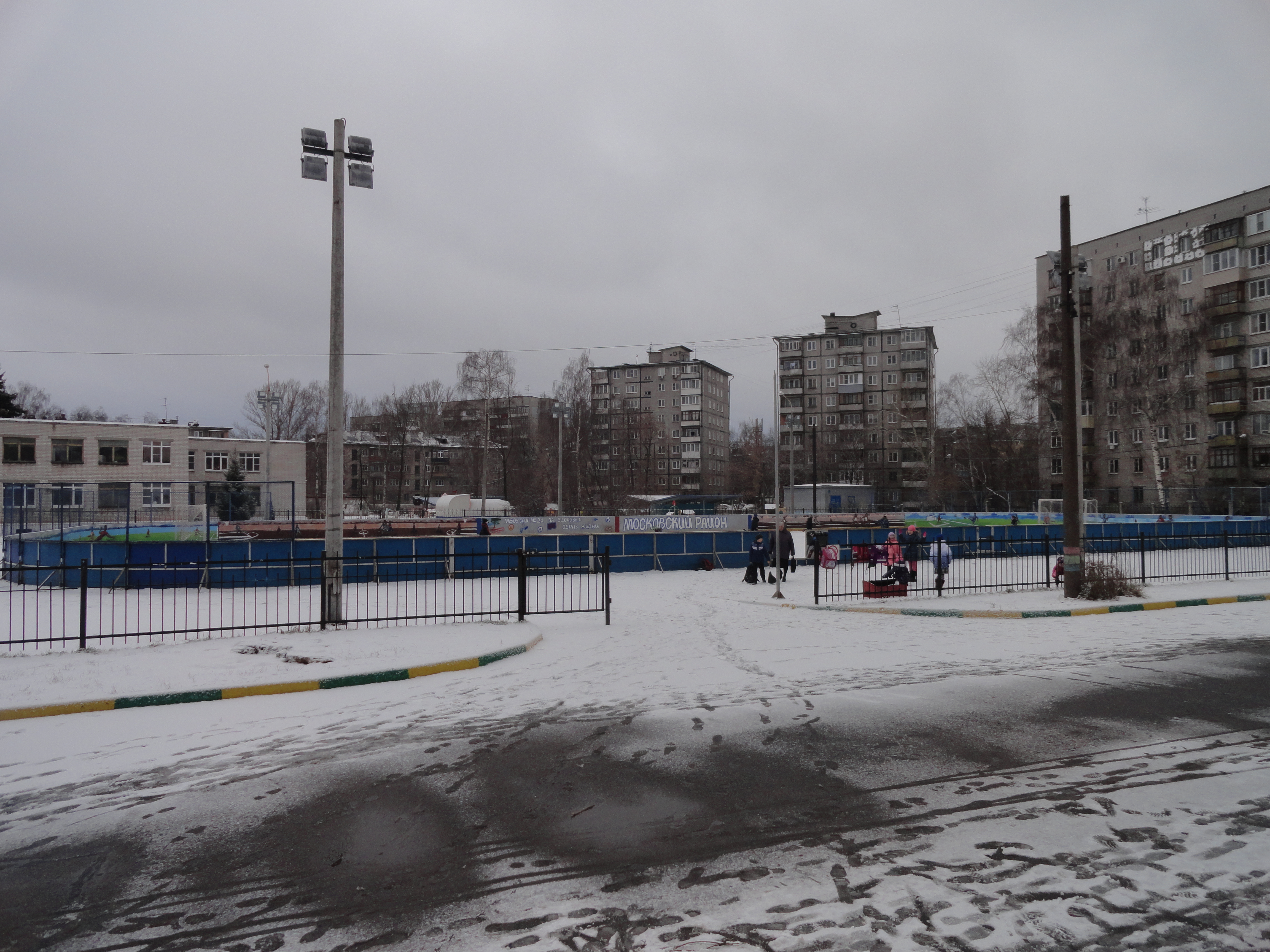 Коробков нижний новгород. Хоккейные коробки на стадионе Северный в Нижнем Новгороде.