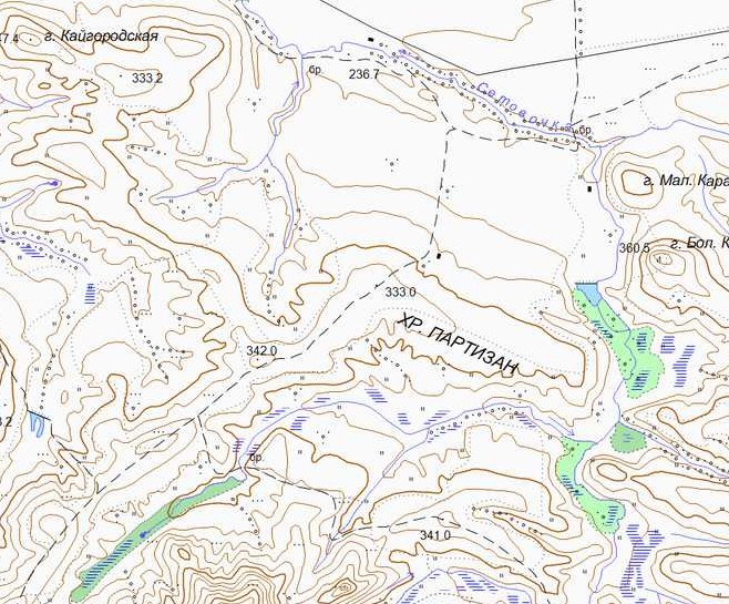 Карта партизанского района красноярского края