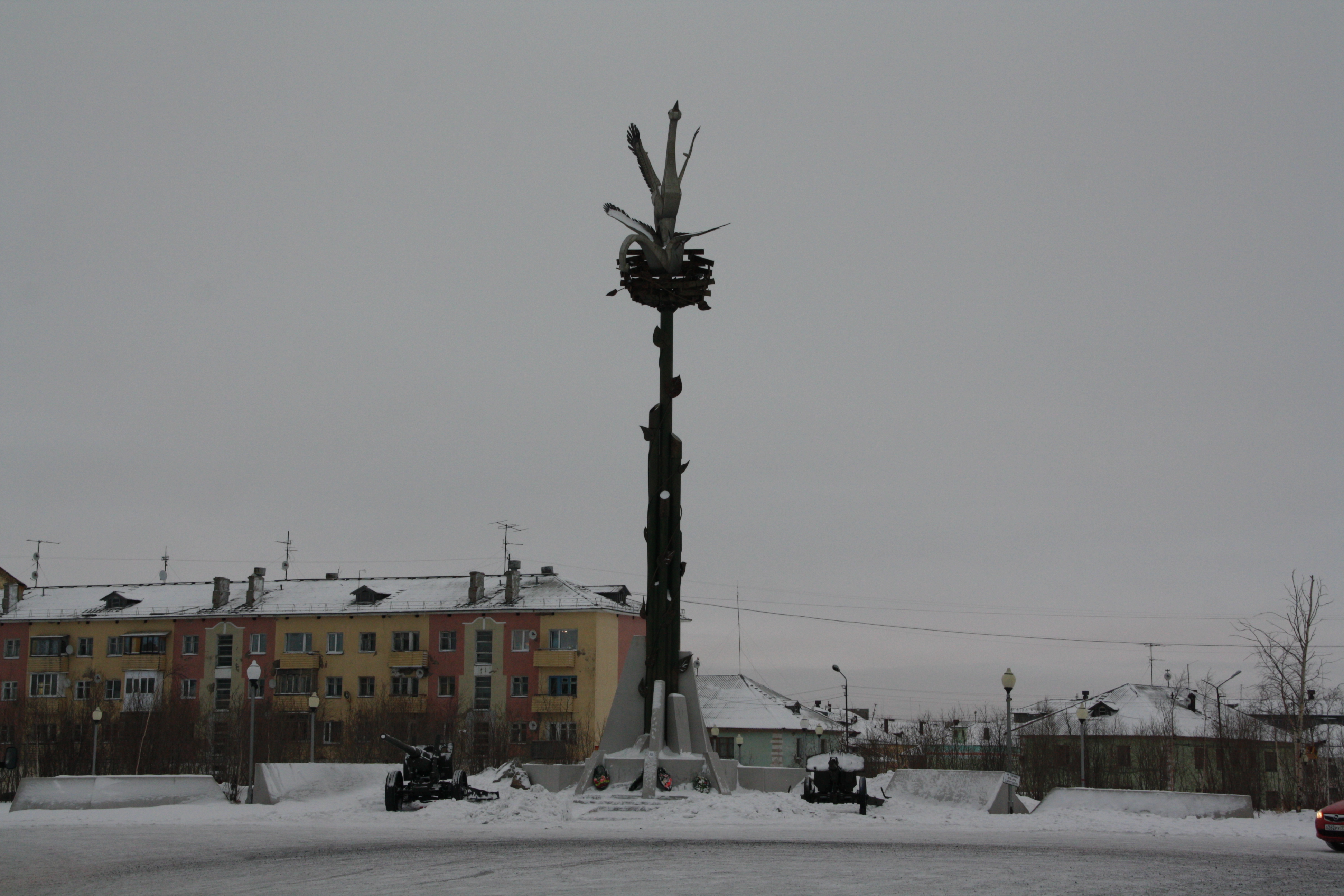 Площадь Победы города Воркуты
