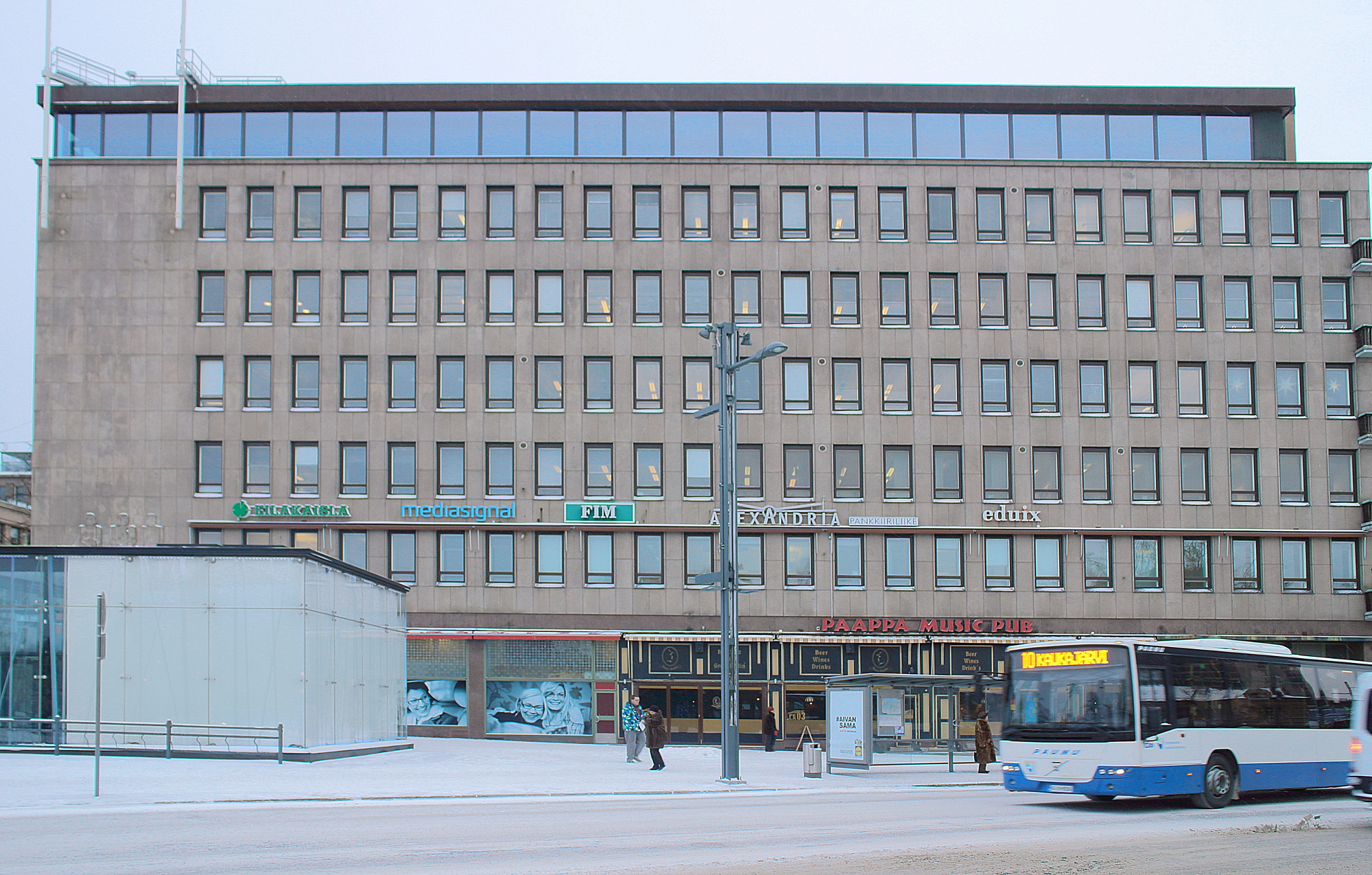 Suomen Pankin talo - Tampere | toimisto, 1943_construction (en)
