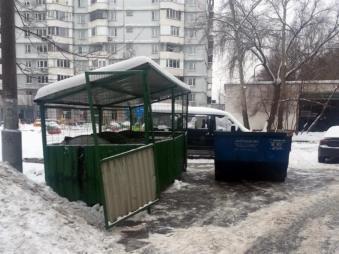 Контейнерные площадки в москве