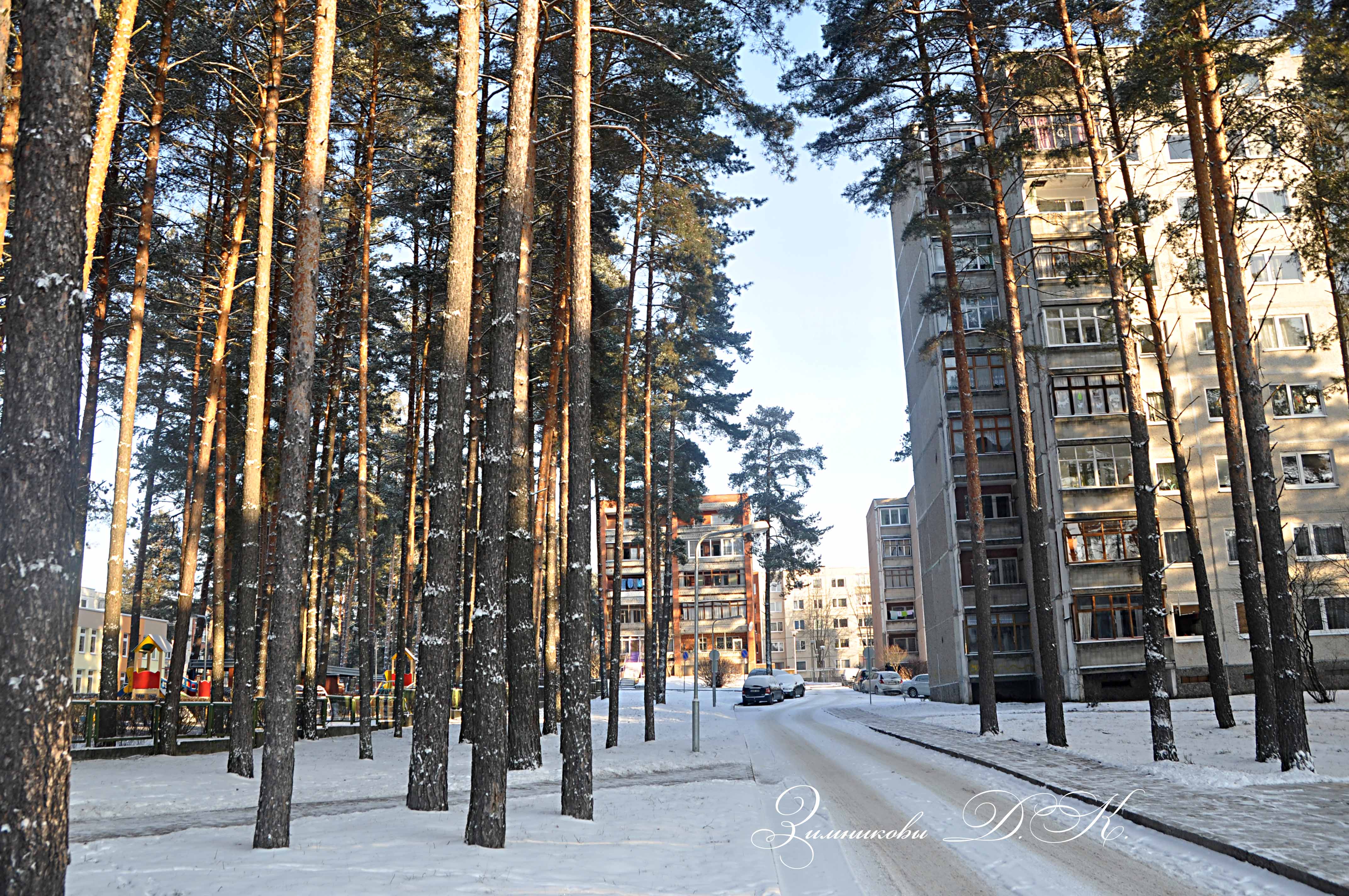 Город висагинас литва фото