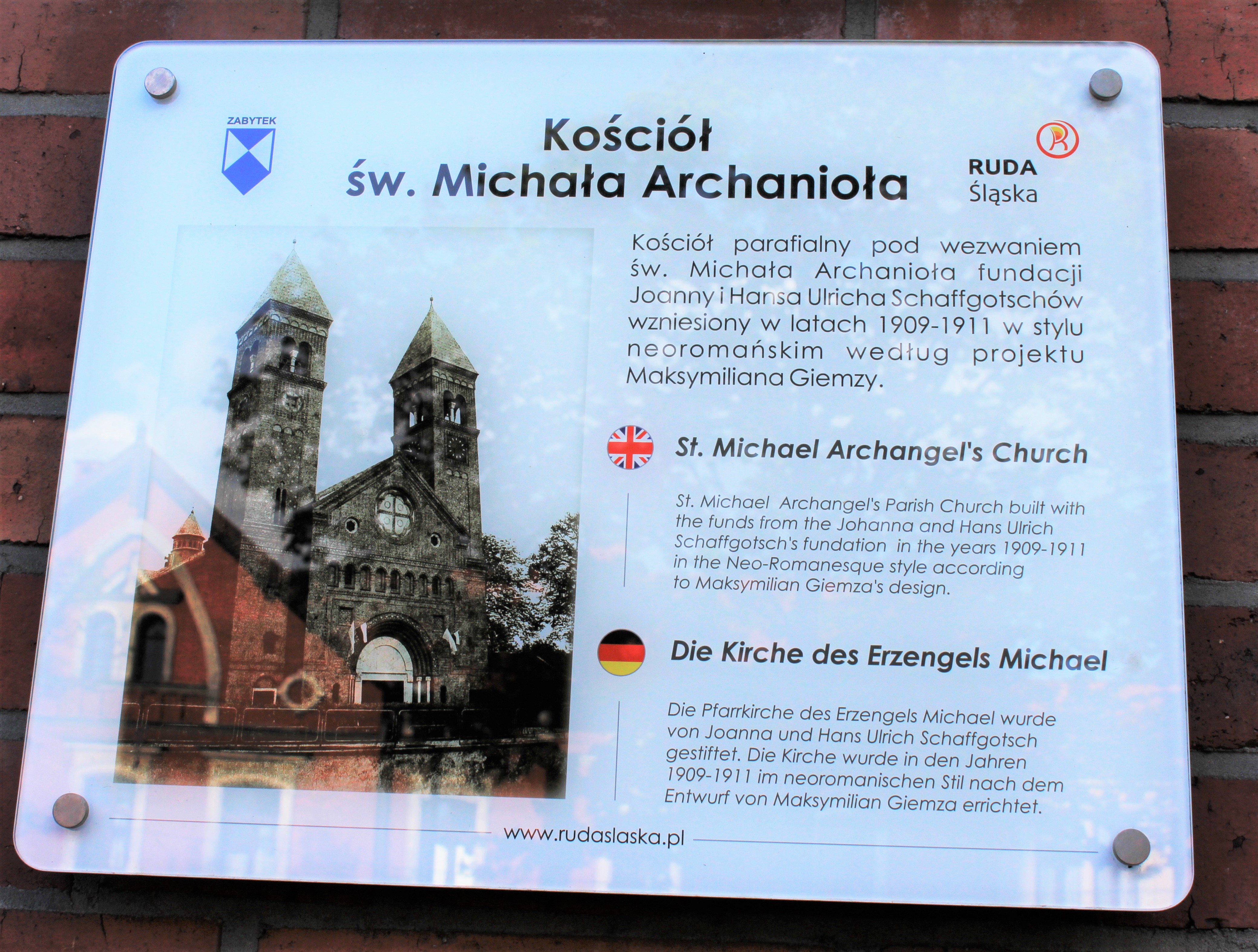 Church. St. Michael the Archangel - Ruda Śląska